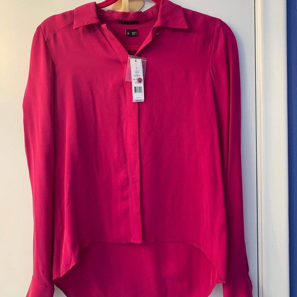 Brand new beautiful silk designer blouse